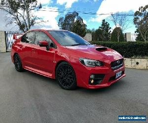 2016 Subaru WRX V1 STI Sedan 4dr Man 6sp AWD 2.5T [MY17] Red Manual M Sedan